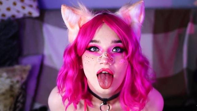 My Neighbors A Camgirl! Catgirl Left Her Window Open.